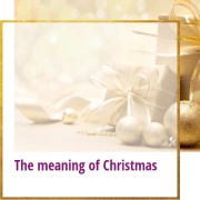 the meaning of christmas